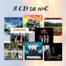 8 CD za 10€